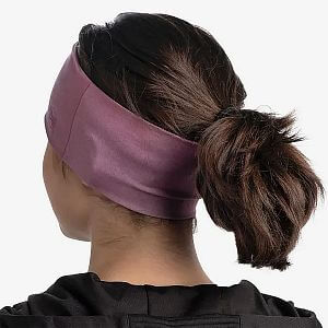 Buff Coolnet UV+ Wide Headband solid tulip pink zadní pohled