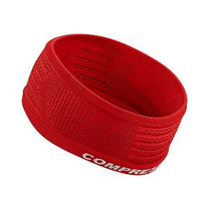 Compressport Headband On/Off red běžecká čelenka