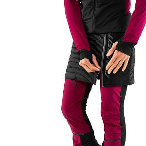 Dynafit Speed Insulation Skirt Women black out/magnet přední pohled na postavě detail