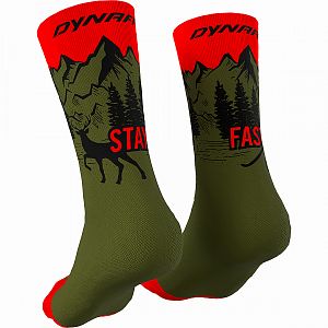 Dynafit Stay Fast Socks winter moss1