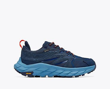Hoka One One Anacapa Low GTX M outer space / mountain spring boční pohled