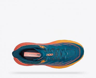 Hoka One One W Speedgoat 5 blue coral / camellia horní pohled