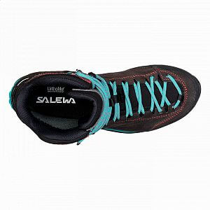 Salewa MTN Trainer Mid GTX Boot W magnet / viridian green horní pohled