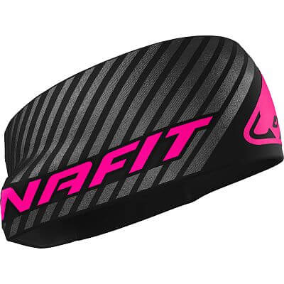 Dynafit Alpine Reflective Headband black out/pink glo