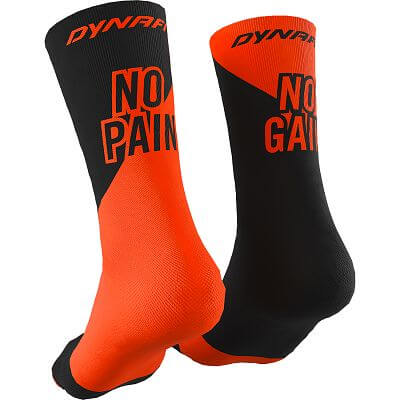 Dynafit No Pain No Gain Socks shocking orange