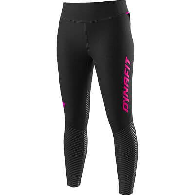 Dynafit Reflective Tights W black out/pink glo