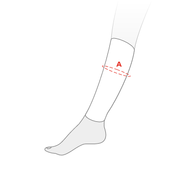 Compressport R2 Oxygen white/nebel grey - Velikostní tabulka