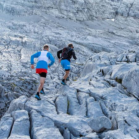 Těžký horský terén