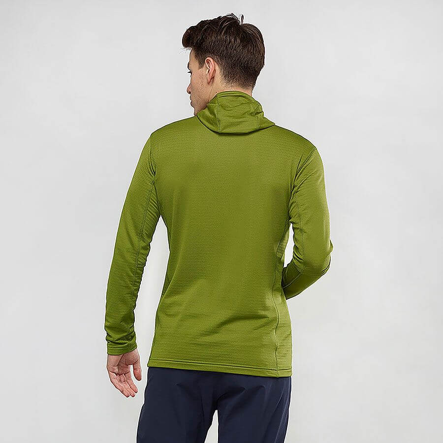 Salomon grid best sale hz mid hoodie