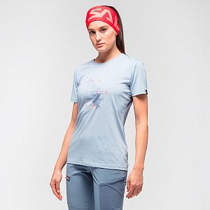 27749-0345-Salewa-Eagle-Figure-Dry-S-S-Tee-W-blue-fog-melange-tricko