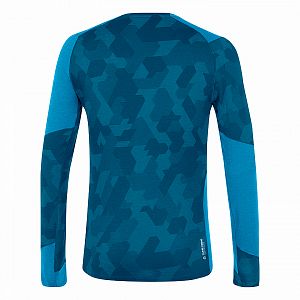 28205-8660-Salewa-Cristallo-Warm-AMR-L-S-Tee-M-cloisonne-blue-back