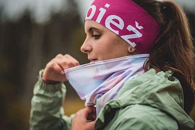 BJEŽ Active Headband orchid - 9 cm