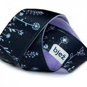 BJEŽ-Sport-Headband-Flowerbed-midnight---2,5-cm_1