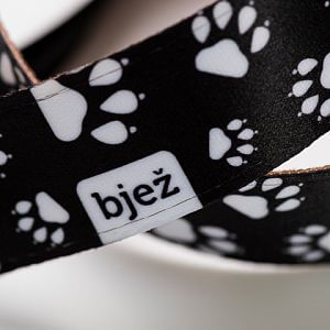 BJEŽ-Sport-Headband-Paws-black---2,5-cm--1