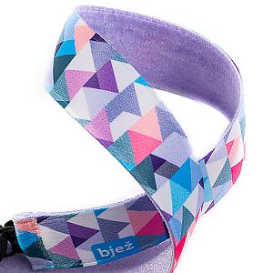 BJEŽ Sport Headband Triangl lila - 2,5 cm 