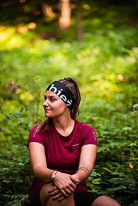 BJEŽ Summer Headband black - 8 cm