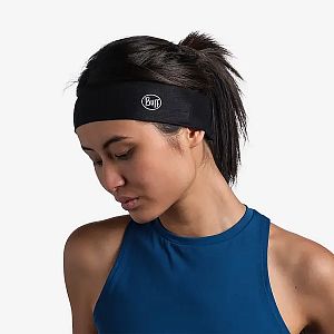 Buff CoolNet UV® slim headband solid black