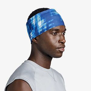 Buff CoolNet UV® Wide HeadbandAttel blue