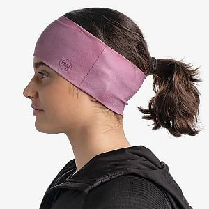 Buff Coolnet UV+ Wide Headband solid tulip pink boční pohled
