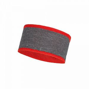 Buff-Crossknit-Headband-solid-fire1