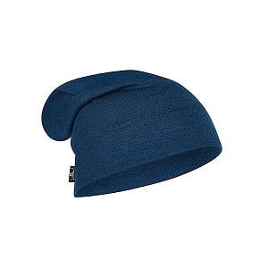 Buff Heavyweight Merino Wool Hat solid denim detail