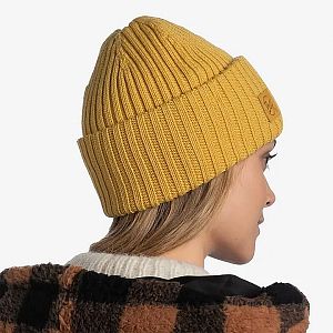 Buff Knitted Beanie Hat ervin honey zadní pohled