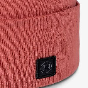 Buff Knitted Beanie niels evo crimson detail