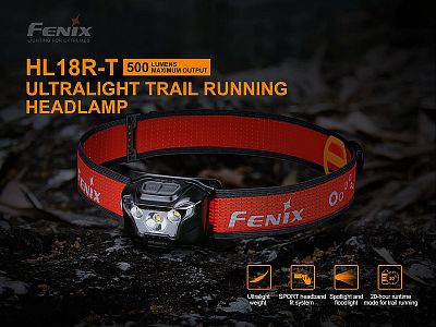 Čelovka Fenix HL18R-T trailová svítilna