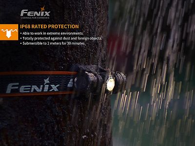 Čelovka Fenix HM23 odolná vůči vodě