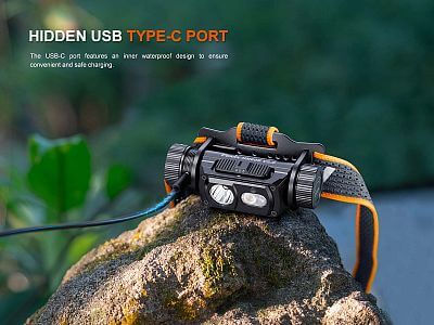 Čelovka Fenix HM60R V2.0 výkonná nabíjecí čelovka