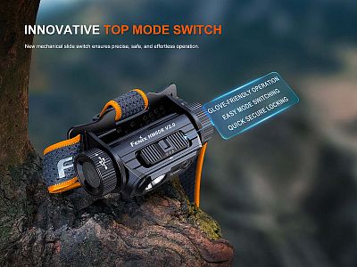 Čelovka Fenix HM60R V2.0 výkonná nabíjecí čelovka