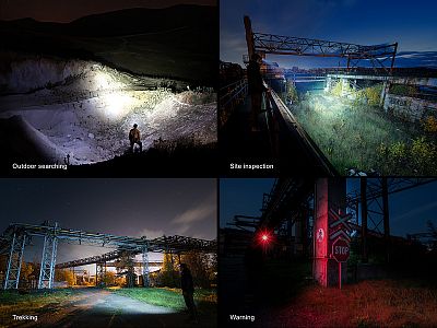 Čelovka Fenix HM61R Amber V3.0