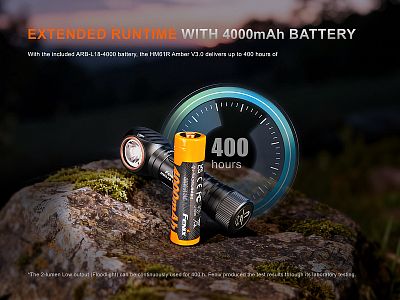 Čelovka Fenix HM61R Amber V3.0