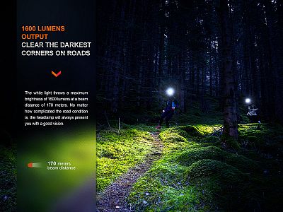 Čelovka Fenix HM65R-T V2.0 ultravýkonná lumeny