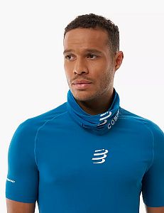 Compressport 3D Thermo Headtube blue saphire sportovní univerzální nákrčník