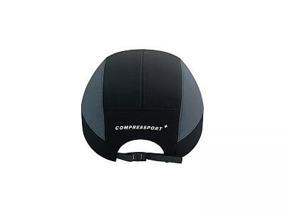 Compressport 5 Panel Light Cap - trail capsule 2023 - black/iron gate/rust běžecká kšiltovka