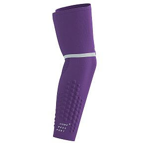 Compressport Armforce Ultralight lilac běžecký návlek na ruce