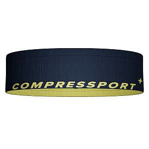 Compressport Free Belt blues / green sheen běžecký opasek