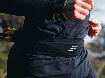 Compressport Free Belt Mini black elastický opasek