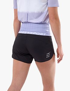 Compressport Free Belt orient blue/lavender oboustranný běžecký opasek