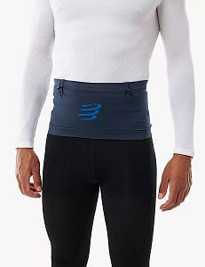 Compressport Free Belt Pro 2.0 peacoat/princess blue běžecký opasek s kapsami