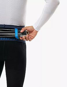 Compressport Free Belt Pro 2.0 peacoat/princess blue běžecký opasek s kapsami