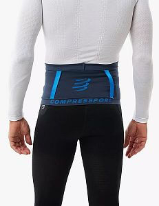 Compressport Free Belt Pro 2.0 peacoat/princess blue běžecký opasek s kapsami
