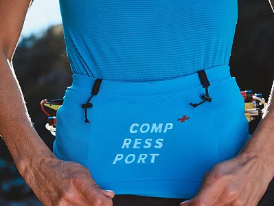 Compressport Free Belt Pro hawaiian ocean běžecký opasek