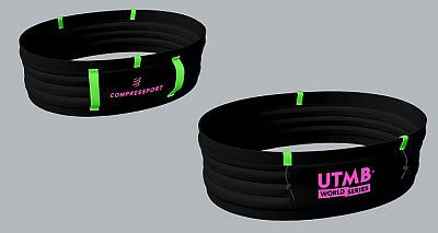 Compressport Free Belt Pro - UTMB 2026 - black běžecký opasek