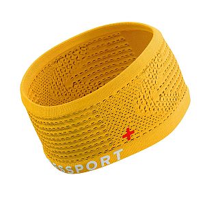 Compressport Headband On/Off citrus lehká čelenka