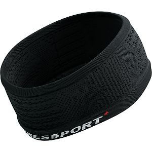 Compressport Headband On/Off - Ironman 2025 black/MDot Sunset sportovní čelenka limitovaná kolekce