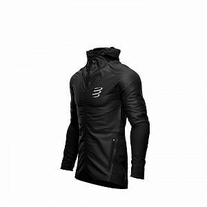 Compressport Hurricane Waterproof 25/75 Jacket black outdoorová bunda