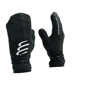 Compressport Hurricane Waterproof Mittens black