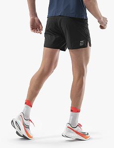 Compressport Performance Short M black běžecké šortky pánské